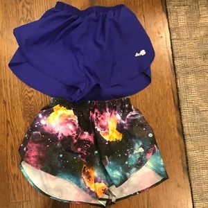 BOA running shorts. Selling both pairs for $15